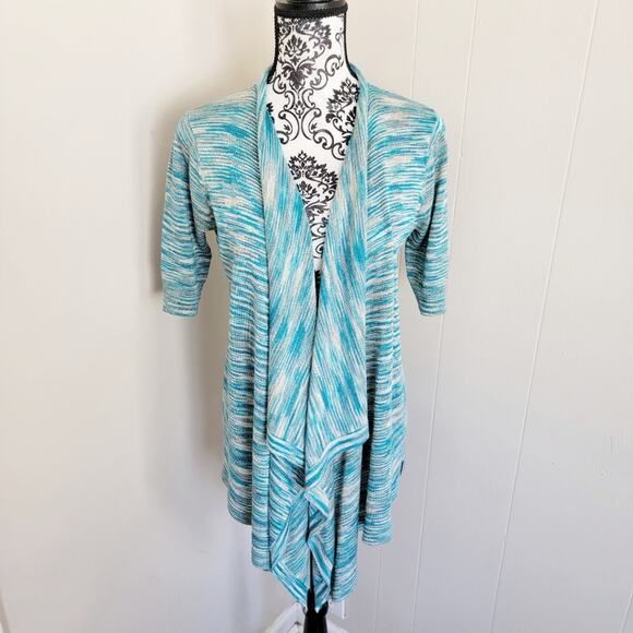 Michael Kors Short Sleeve Shimmer Cardigan - Picture 1 of 4
